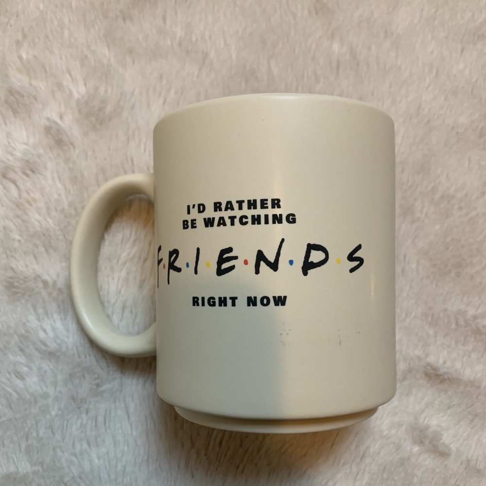 Never used ‘I’d rather be watching Friends’ mug - Picture 1 of 3
